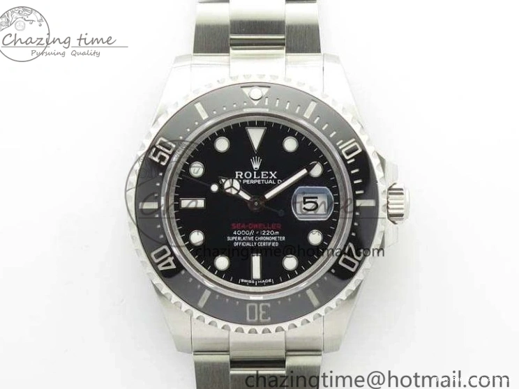 Best AAA Replica Sites SS 43mm Bracelet Dial 2017 Maker Best A StreetReady 3573 On 126600 BP Dweller Sea Edition Black 1:1 SS 1223